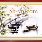 乡村风景画手工刺绣＝鄉間情懷　07＝SHVN 1107 - 85cm x 90cm (2)